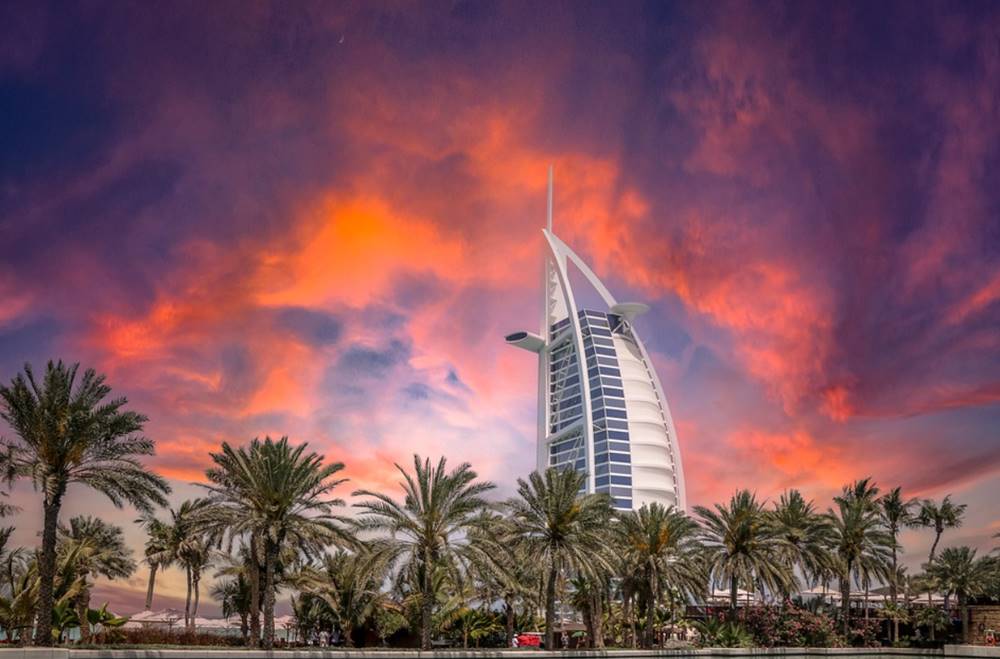 dubai burj al arab caption