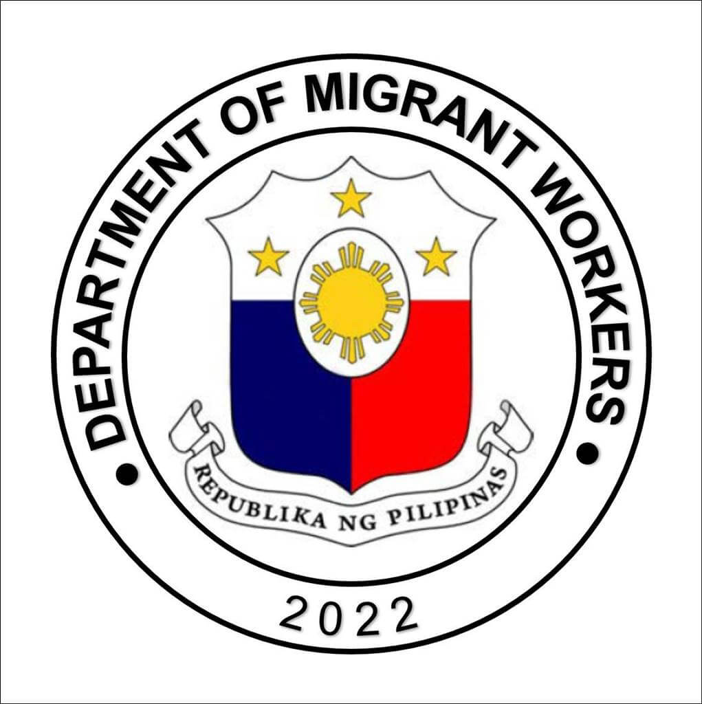 logo of department of migrant workers office philippines