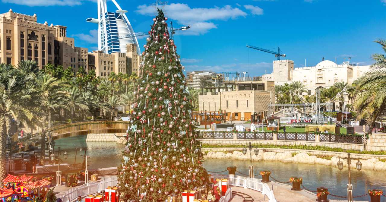 Celebrating Christmas in Dubai