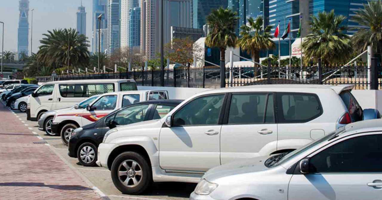 free parking zones in dubai