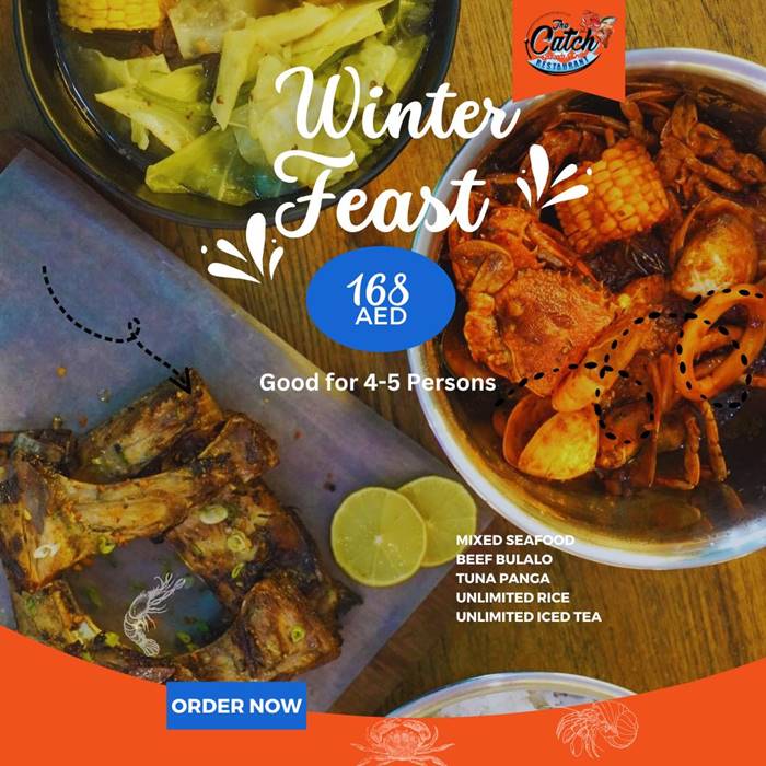 winter feast package the catch seafoods dubai