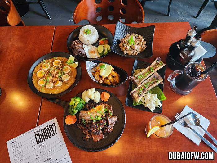 authentic filipino food in dubai at chibog