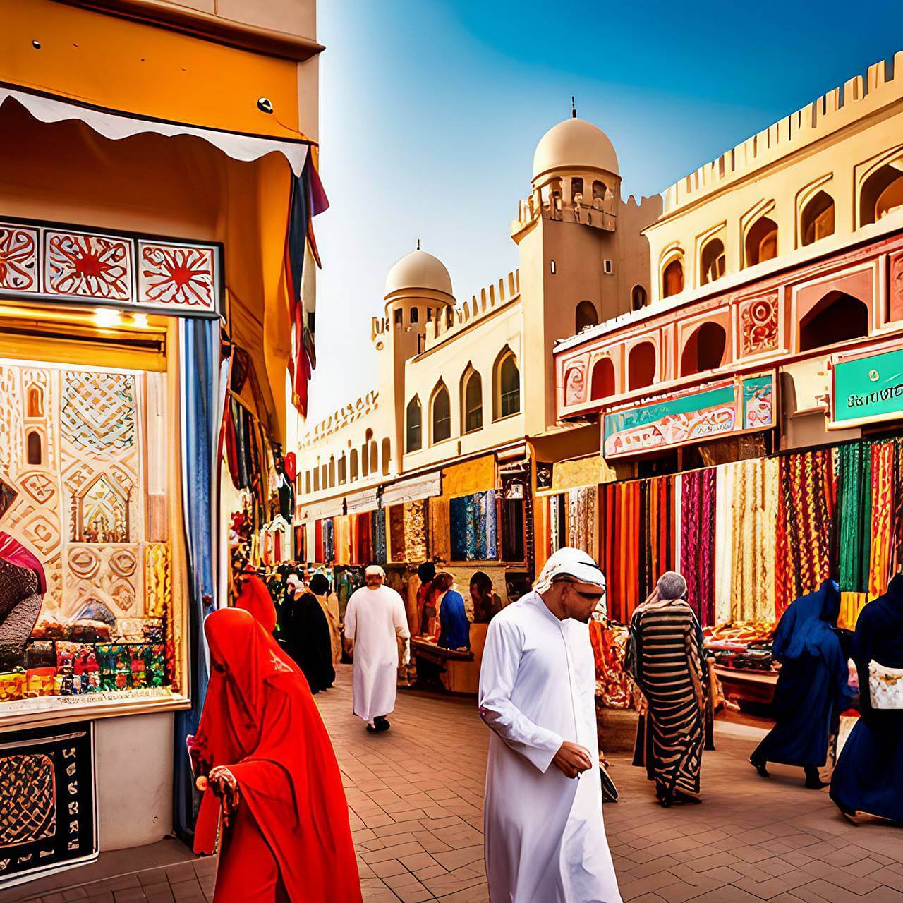 what to expect from meena bazaar market in dubai