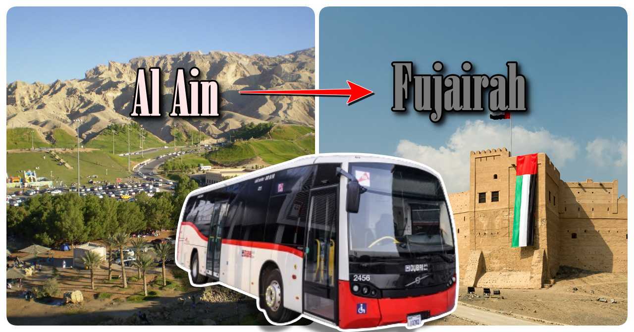 Al Ain to Fujairah Bus Timings