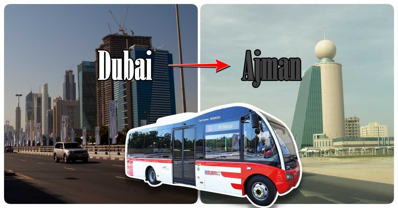 Dubai to Ajman Bus Timings 1 2