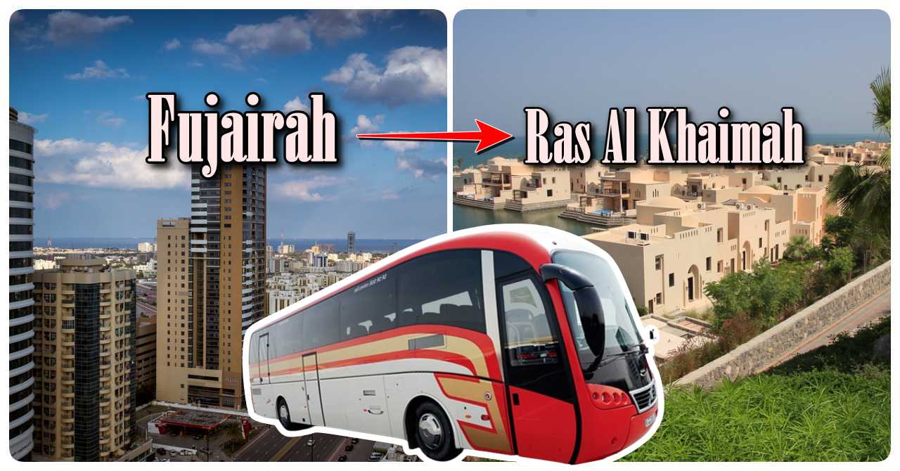 Fujairah to Ras Al Khaimah Bus Timings