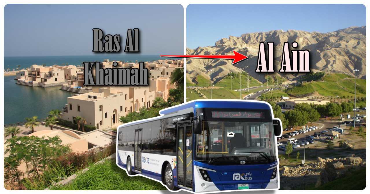Ras Al Khaimah to Al Ain Bus Timings