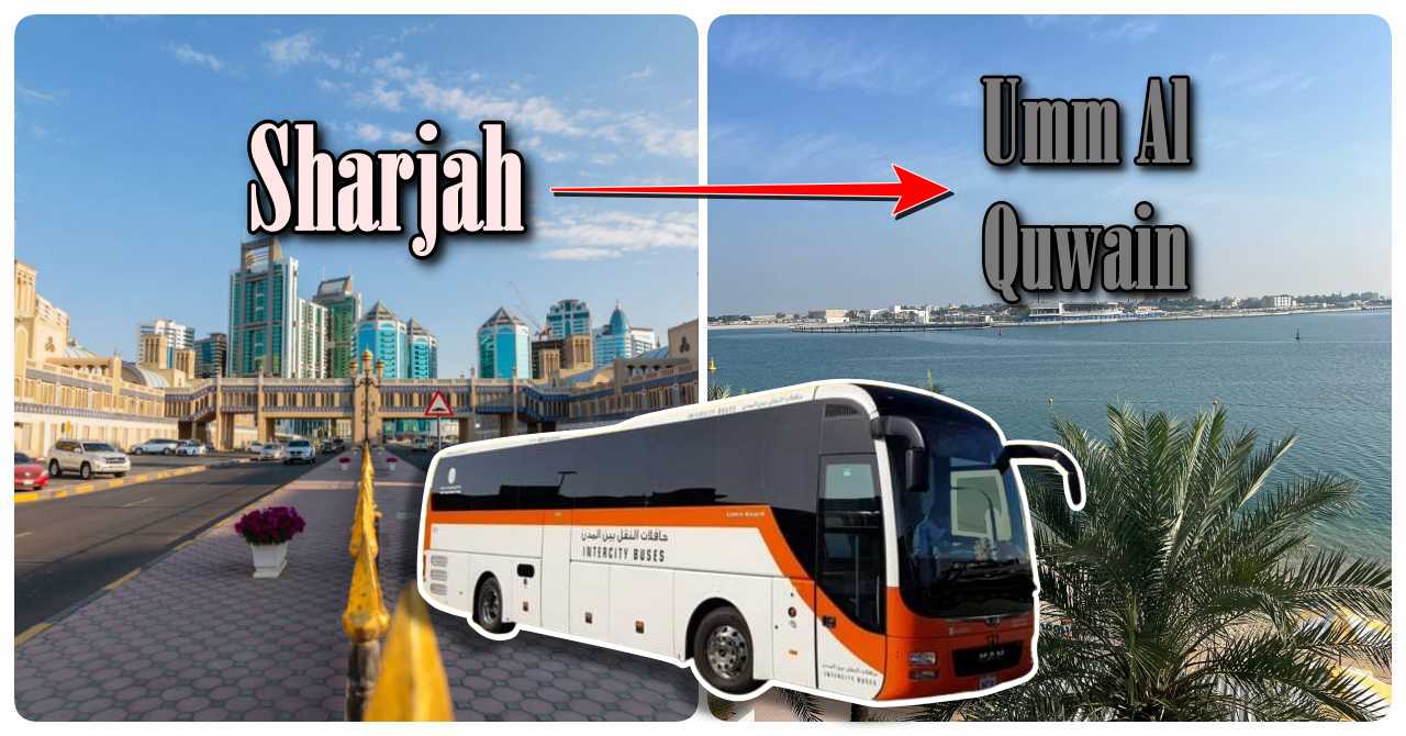 Sharjah to Umm Al Quwain bus timings