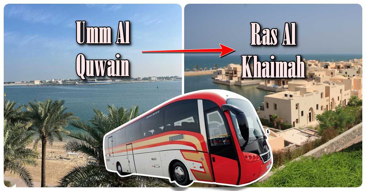 Umm Al Quwain to Ras Al Khaimah Bus Timings