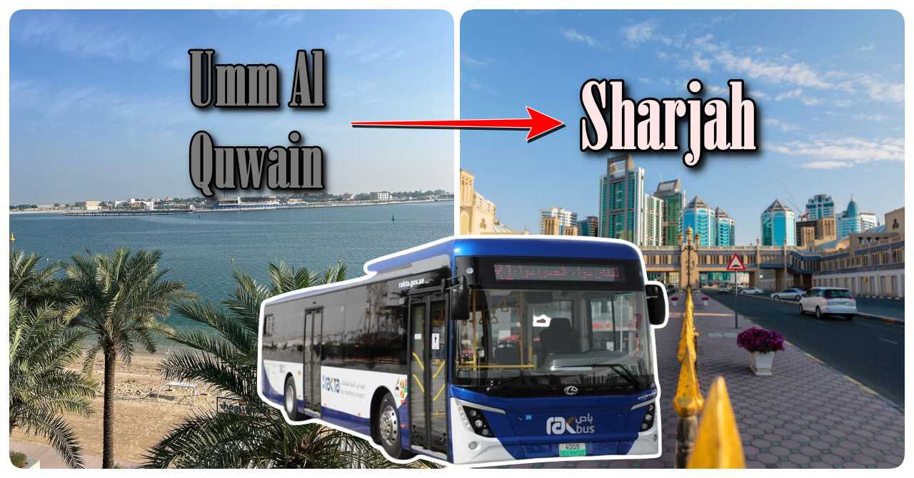 Umm Al Quwain to Sharjah Bus Timings