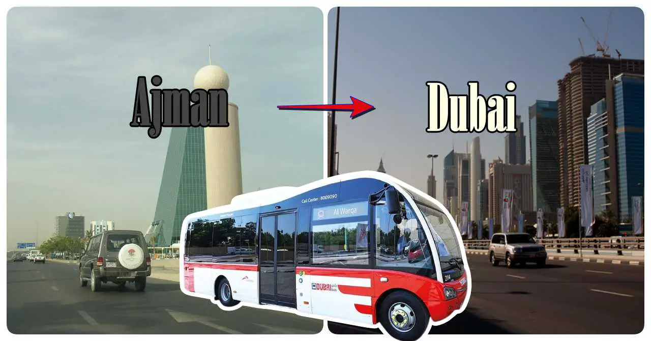 Ajman to Dubai Bus Timings