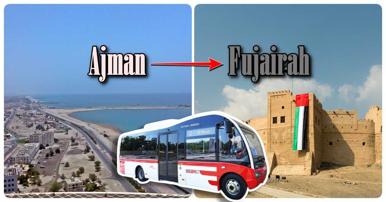 ajman to fujairah bus timings