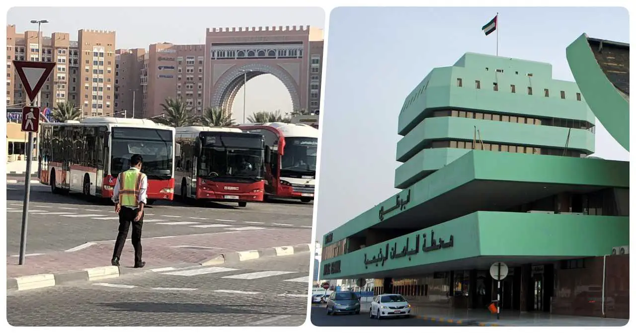 Bus from Ibn Battuta Mall to Abu Dhabi