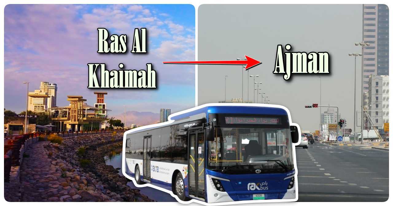 Ras Al Khaimah to Ajman Bus Timings
