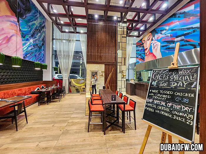 wox restaurant dubai hyatt place jumeirah