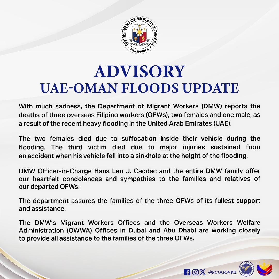 advisory flood ofw death suffocating