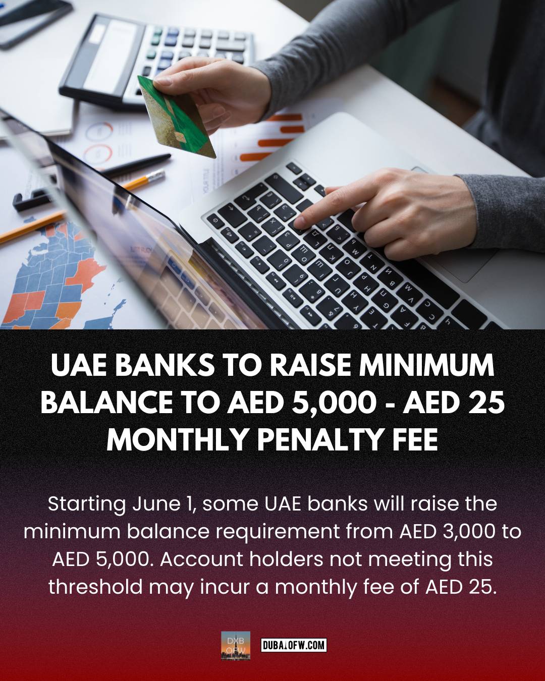 uae banks final increase of minimum balance