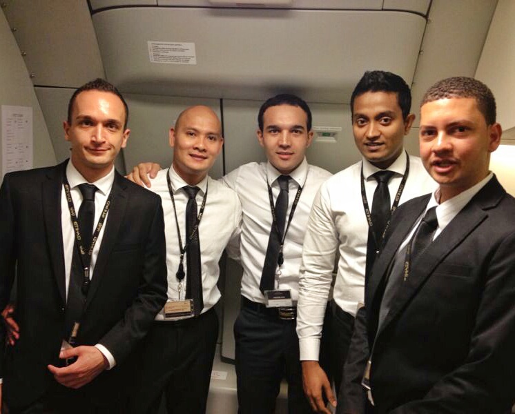 chef nouel catis with colleagues