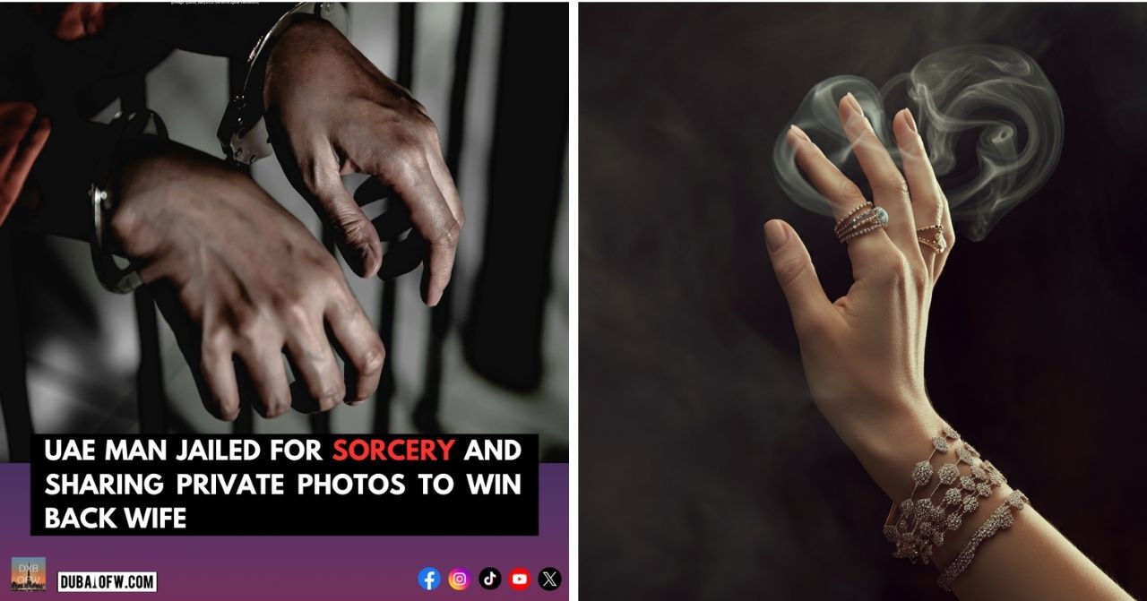 uae man jailed for sorcery and sharing private photos of wife to win her back