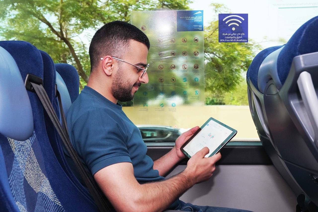 free wifi dubai intercity buses rta dubai
