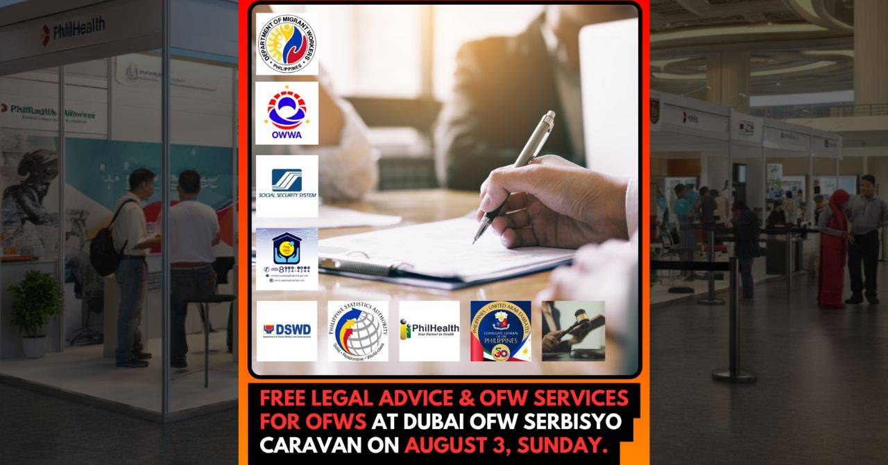 ofw services available at OFW serbisyo caravan