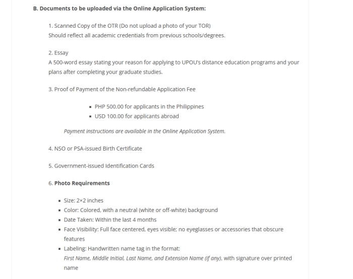 ofw guide online masters degree upou