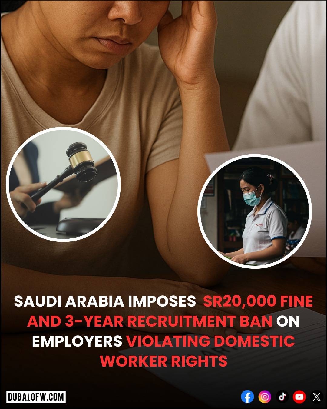 domestic worker rights in saudi arabia list