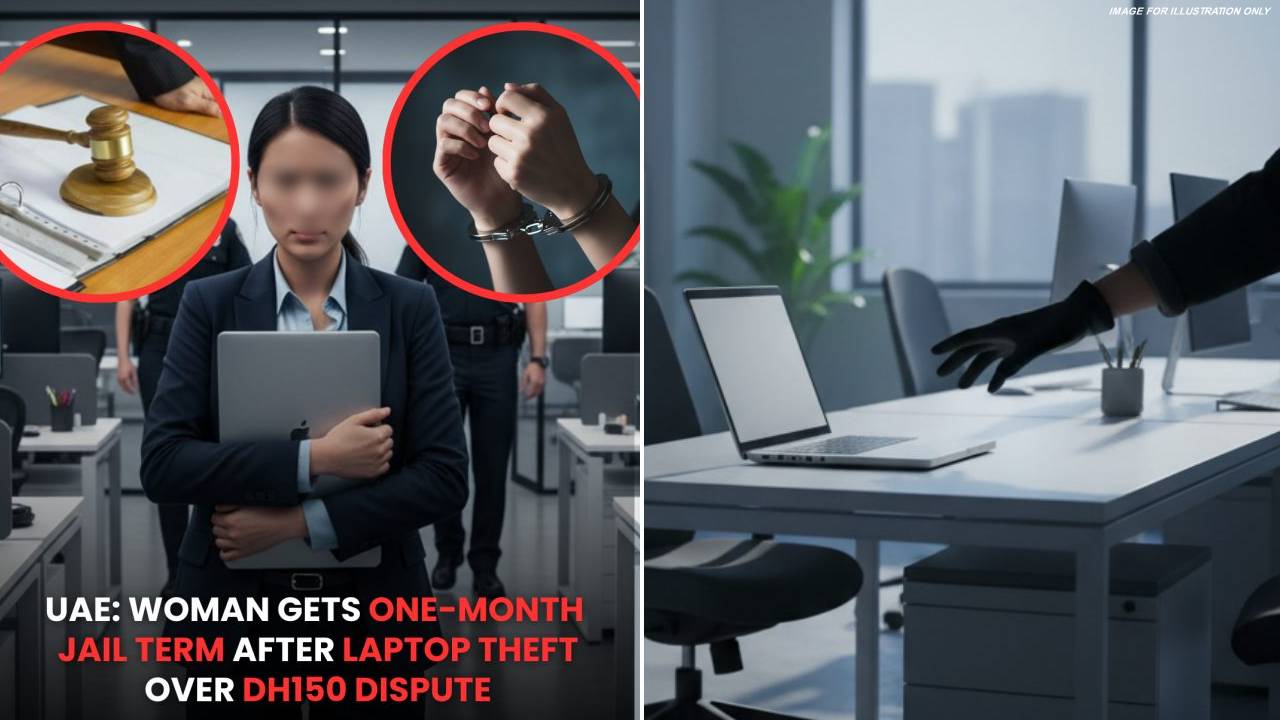 asian woman gets one month jail term after stealing laptop over aed150 company dispute