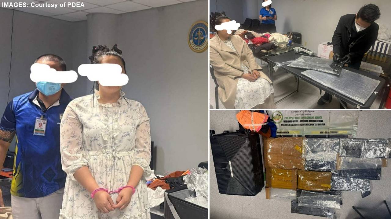 pinay ofw found with illegal drugs in baggage arrested in naia terminal 3 philippines