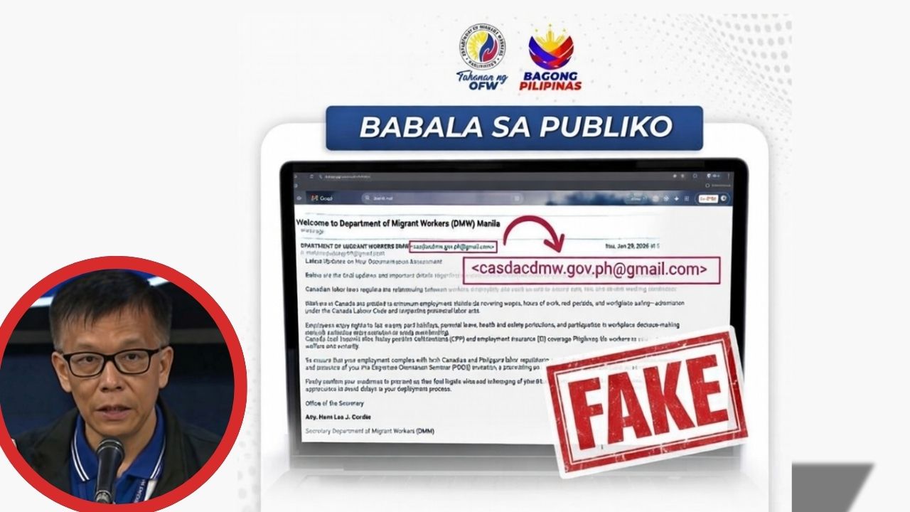 DMW Alerts Public to Job Scam Using Secretary’s Name