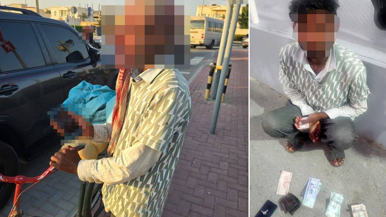 dubai police anti begging campaign in dubai