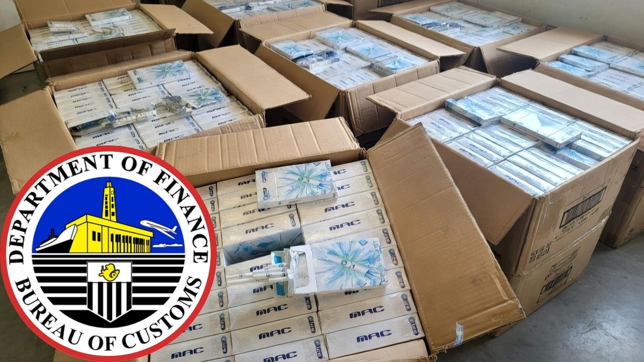 Customs Nabs 637 Cases of Illegal Cigarettes Worth Php 235M in UAE Shipment