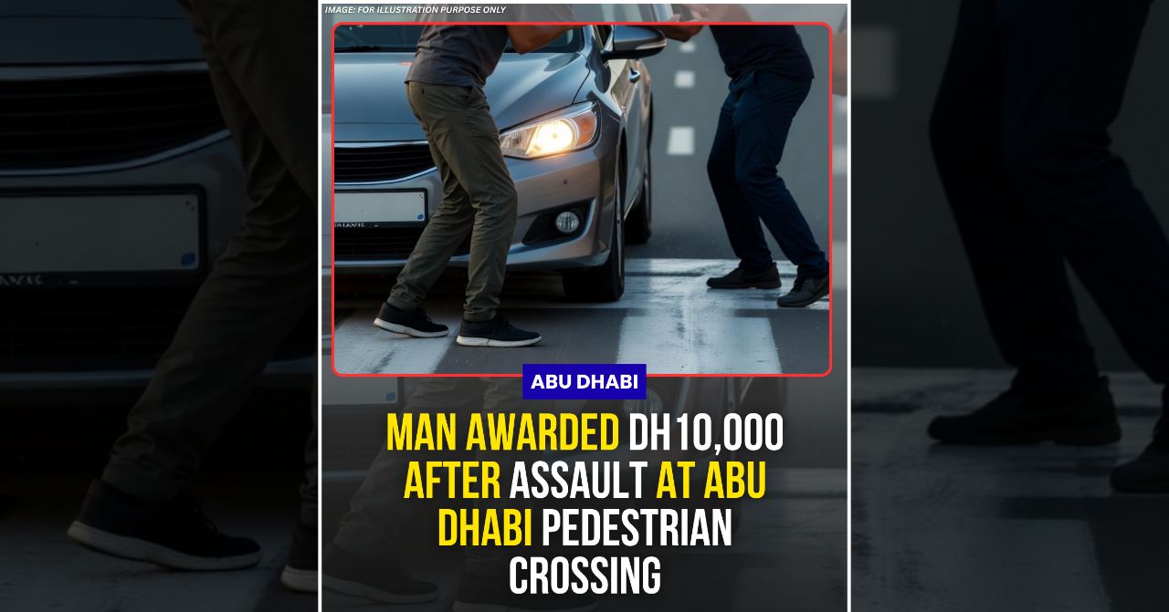 Man Awarded Dh10,000 After Assault at Abu Dhabi Pedestrian Crossing