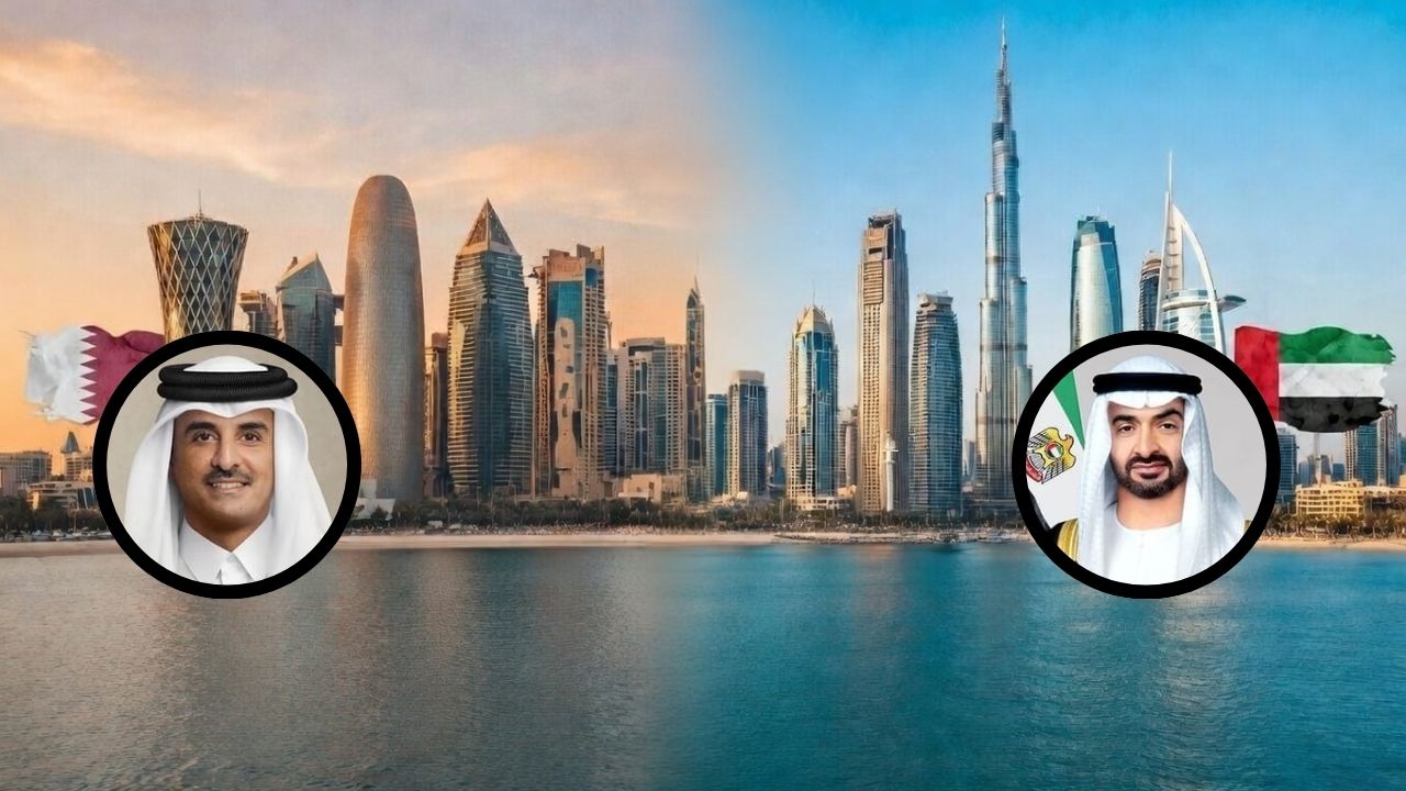 UAE President, Qatar Emir Discuss Regional Security
