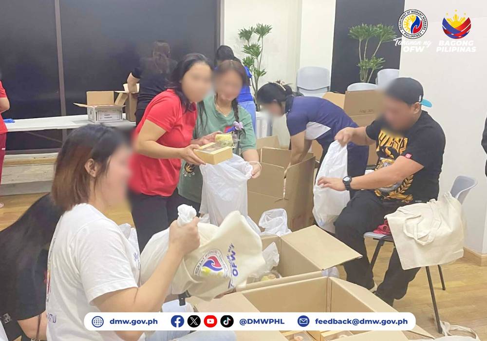 dmw repatriation for filipinos in uae