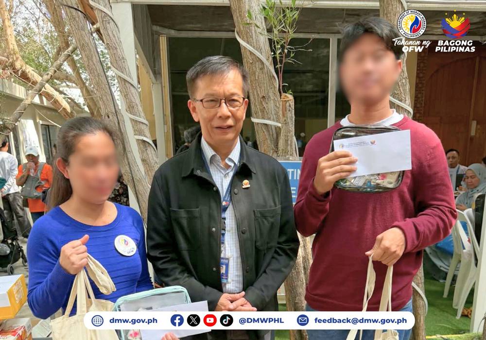 filipinos in uae repatriated dmw chartered flight