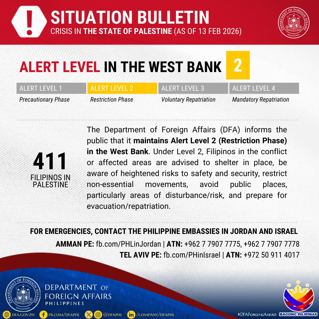 situation bulletin for Filipinos in palestine_2