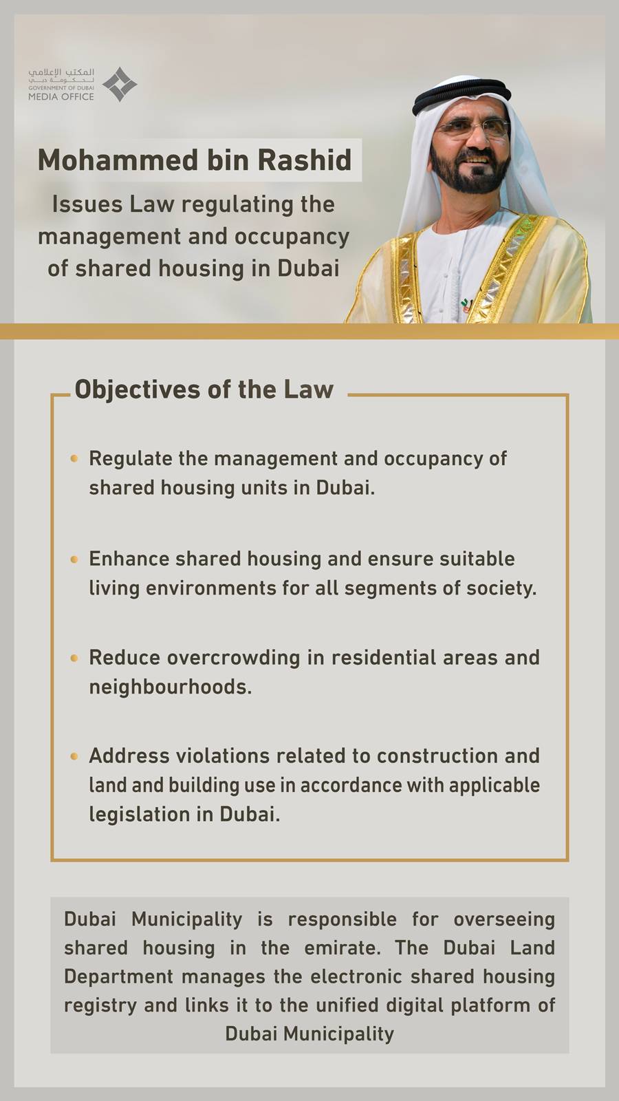 shared accommodation law rules in dubai