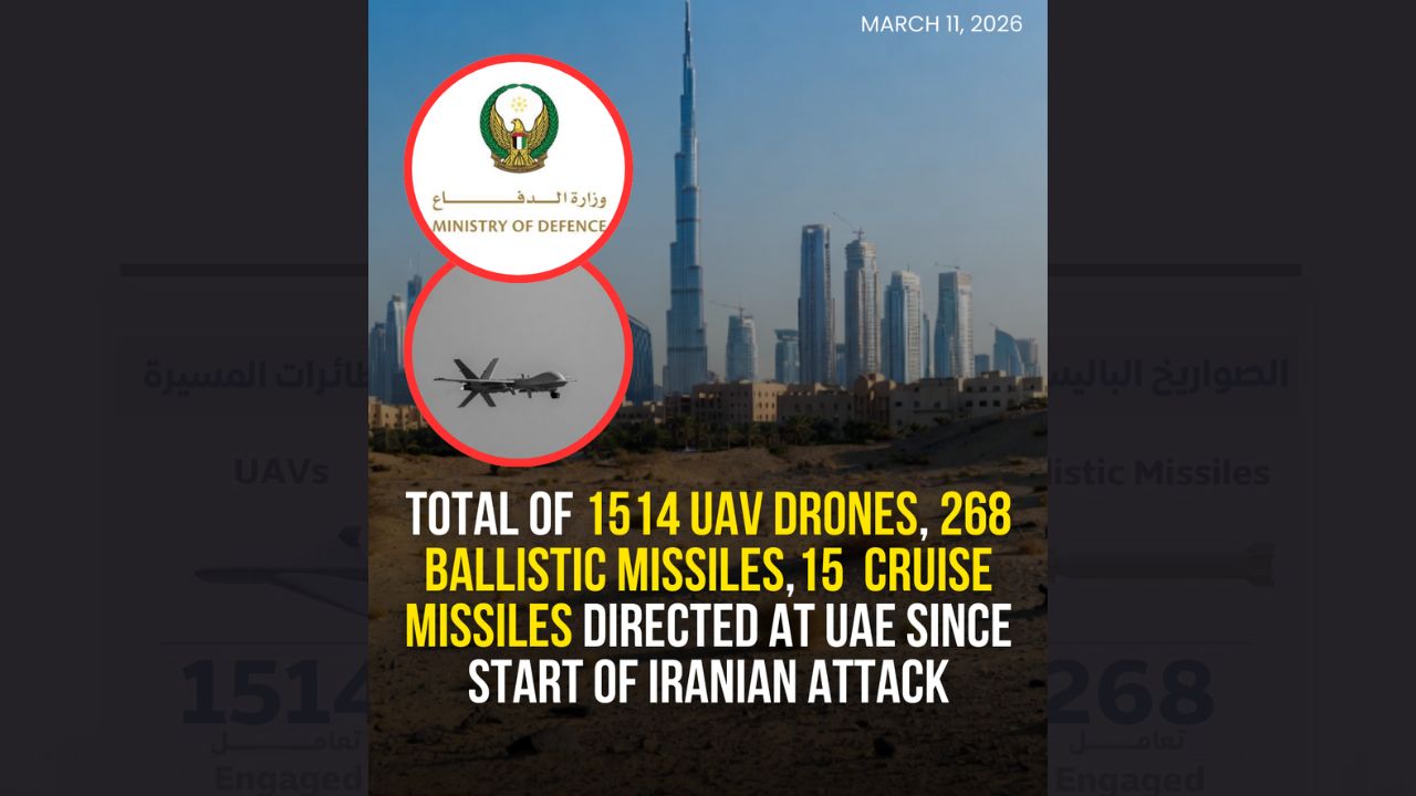 total attacks iran to uae march 11 2026 update