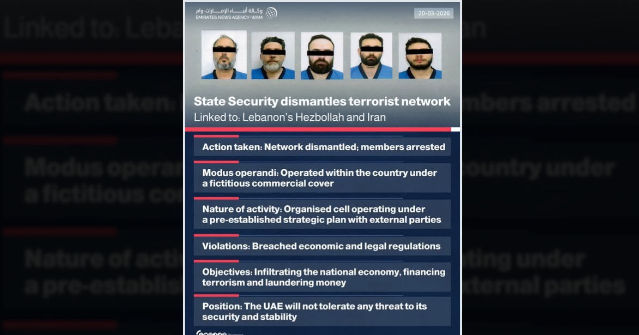 uae dismantles terrorist network linked to hezbollah and iran