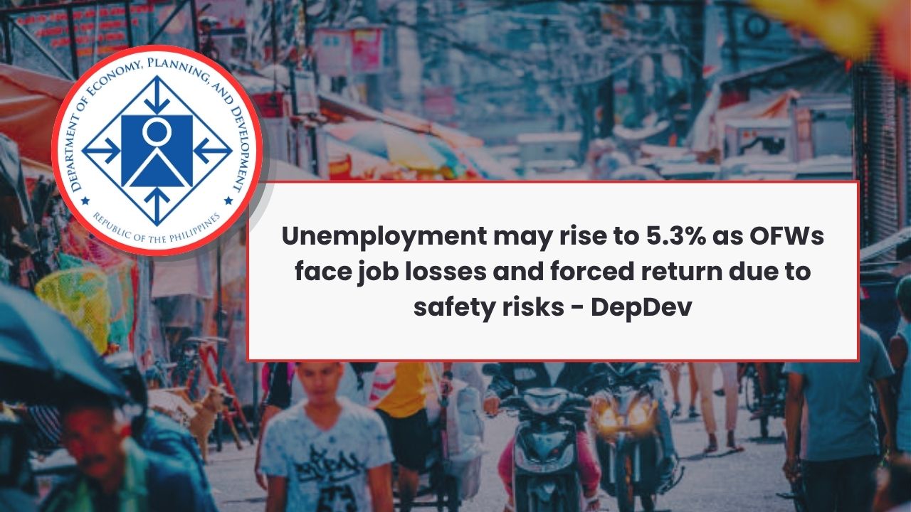 DepDev Middle East Crisis Could Push 650K Filipinos Into Poverty