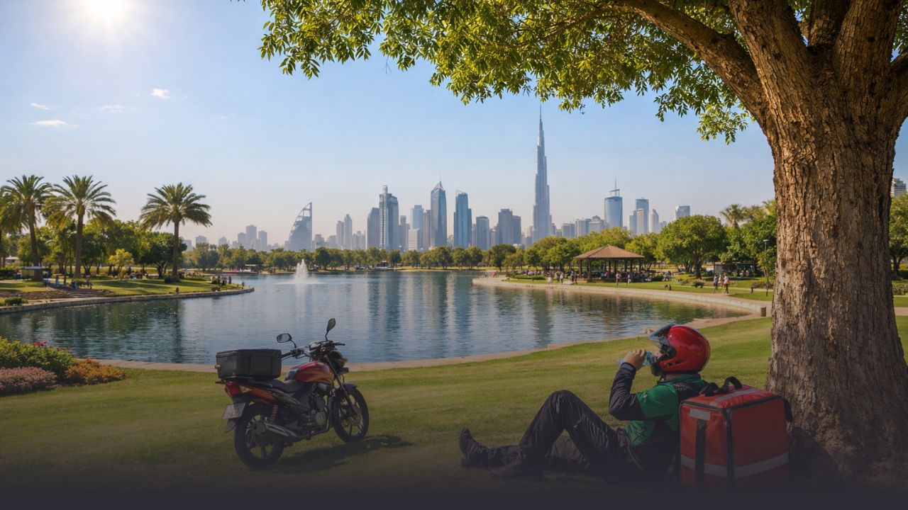 UAE Weather 45°C Heat and Stronger Winds Expected
