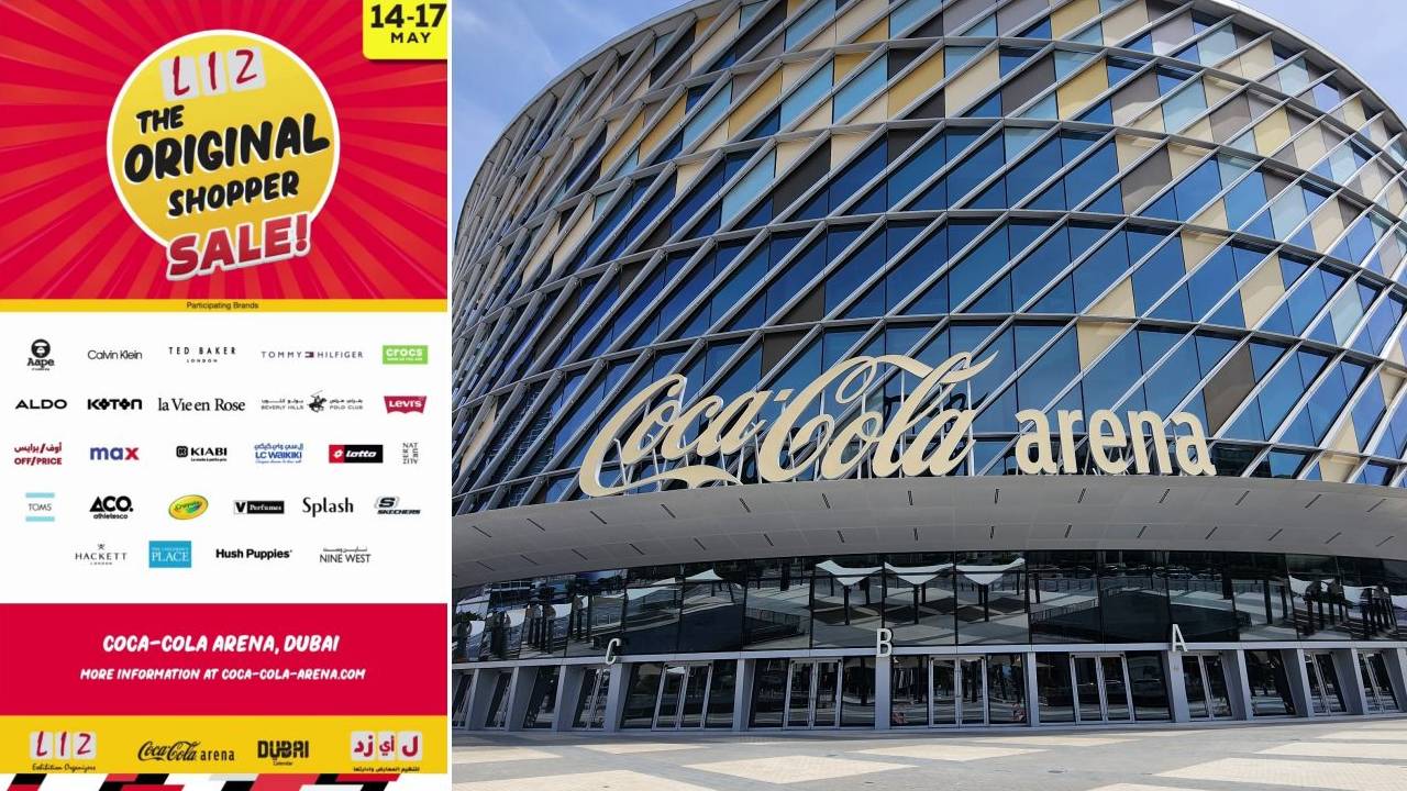 liz the original shopper sale at coca-cola arena dubai