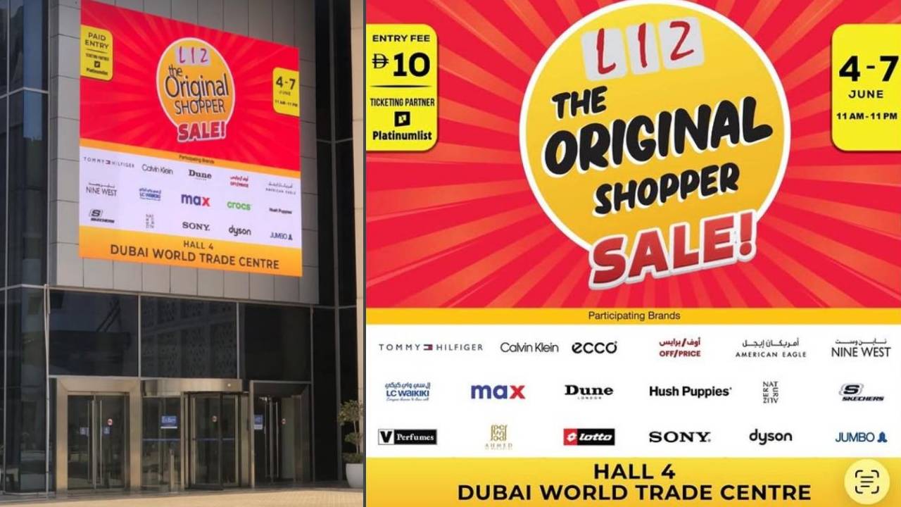 liz shopper sale at dwtc hall 4